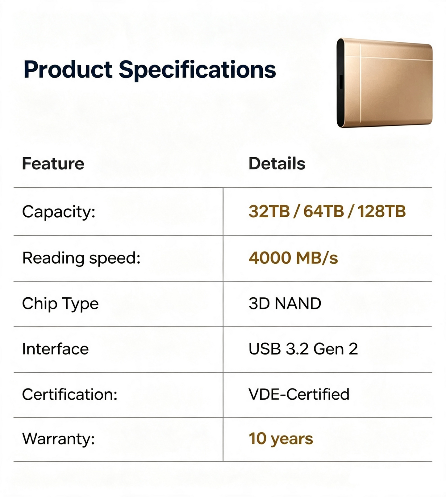 🚀 Lightning-Fast Portable SSD | 50% OFF