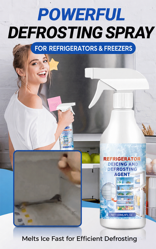 🔥🧊 Fast Defrost Spray for Fridge & Freezer