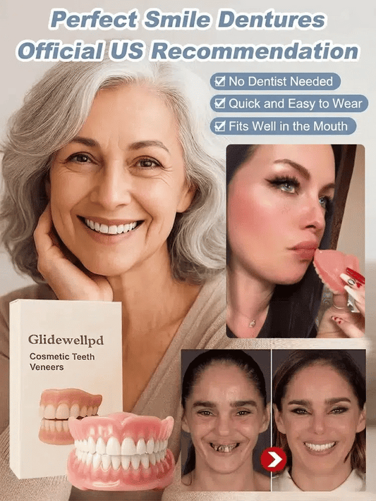 ⏳ Limited-Time Offer | Premium Full Cover Dentures