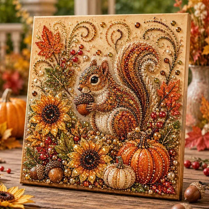 🍂💎 Autumn Pearl Painting Kit – Relaxing DIY Craft to Create Sparkling Fall Artwork 🖌️
