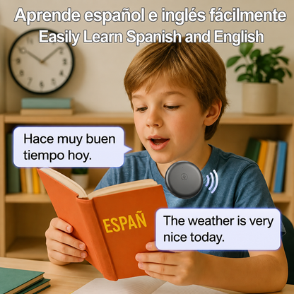Spanish & English Practice Companion – Supports 165 Languages