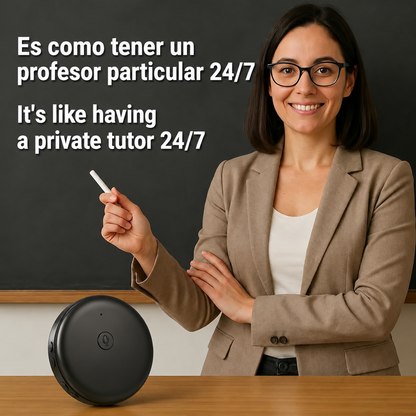 Spanish & English Practice Companion – Supports 165 Languages