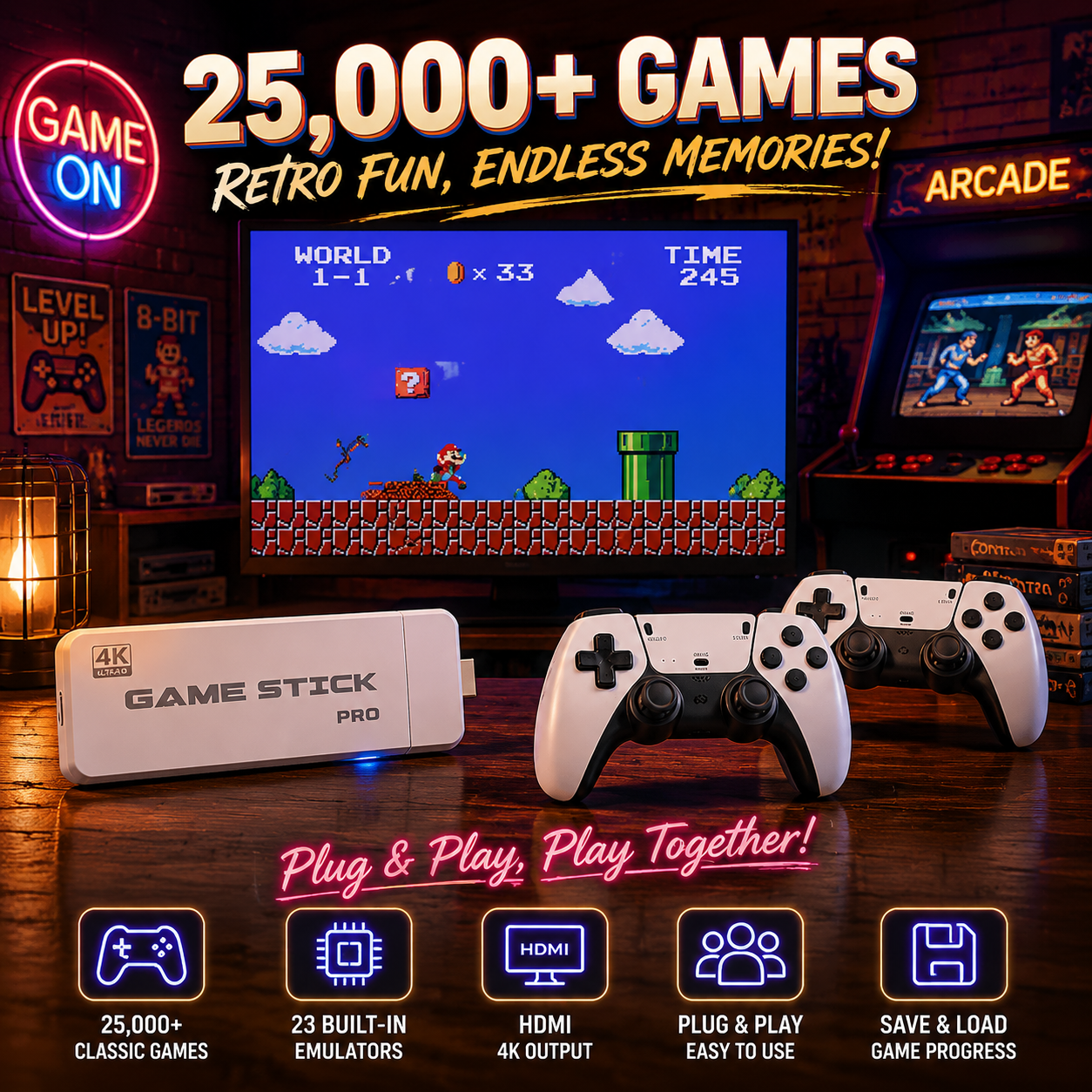 🕹️ Don’t Miss Out: Ultimate Retro Game Stick
