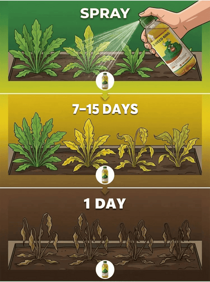 🔥Herbicide and root rot control agent