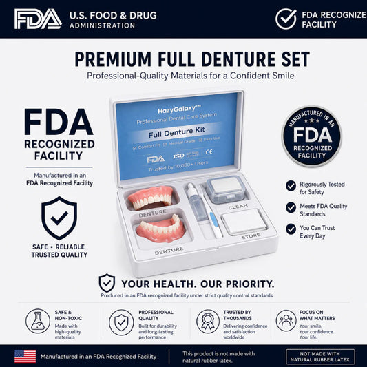 Custom-Fit Dentures -Designed for Comfort and a Natural-Looking Smile