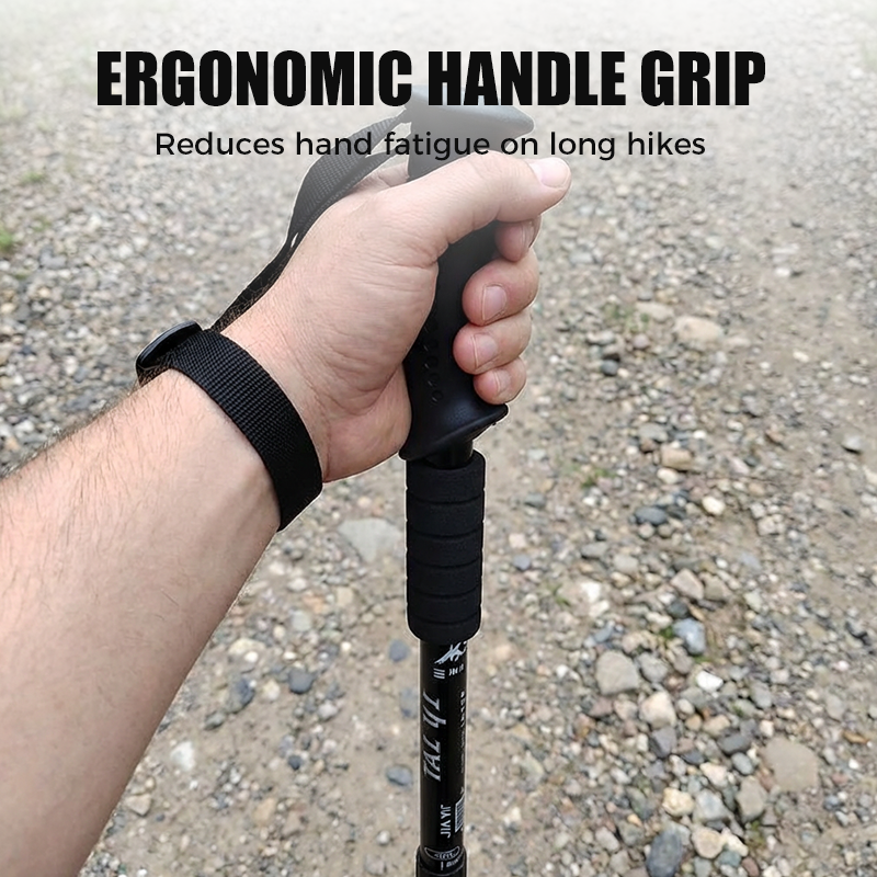 ⛰️ LIMITED-TIME 50% OFF! 🌲 Adjustable Trekking Pole – 6160 Aluminum Alloy, Shock-Absorbing, Lightweight 🥾
