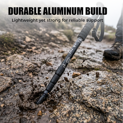 ⛰️ LIMITED-TIME 50% OFF! 🌲 Adjustable Trekking Pole – 6160 Aluminum Alloy, Shock-Absorbing, Lightweight 🥾